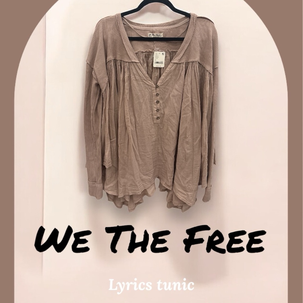 We The Free Dusty Pink Tunic Top - Picture 9 of 9